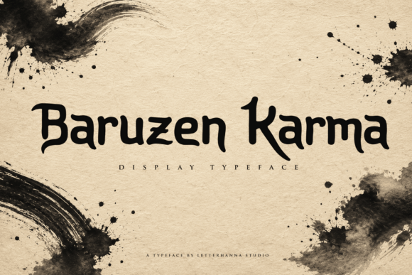 Baruzen Karma: When Your Design Needs a Voice, Not Just a Font