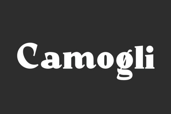 Camogli: Elevating Design Projects with Timeless Serif Elegance