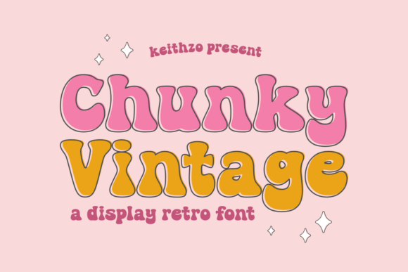 Chunky Vintage: Integrating Bold Retro Typography into Modern Design Workflows