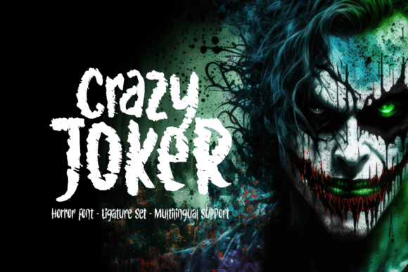 Crazy Joker: Mastering the Aesthetics of Madness in Modern Horror Design