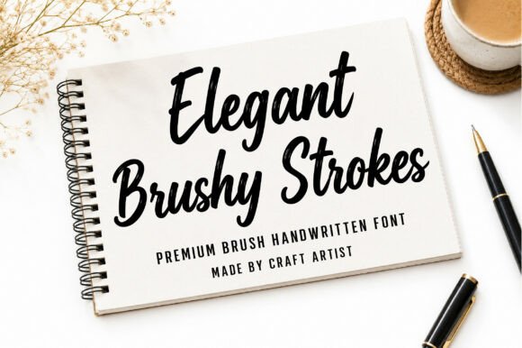 Evaluating Elegant Brushy Strokes for Modern Design Projects