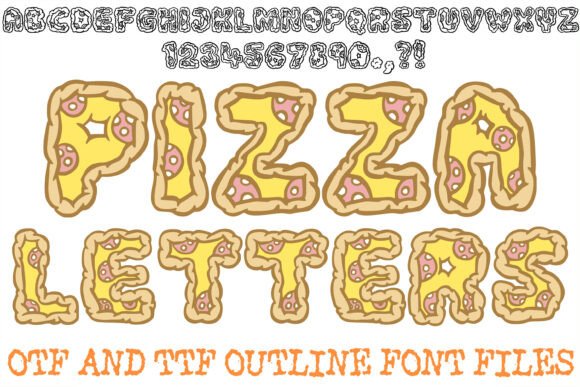 Evaluating Pizza Letters for Food Branding and Display Design