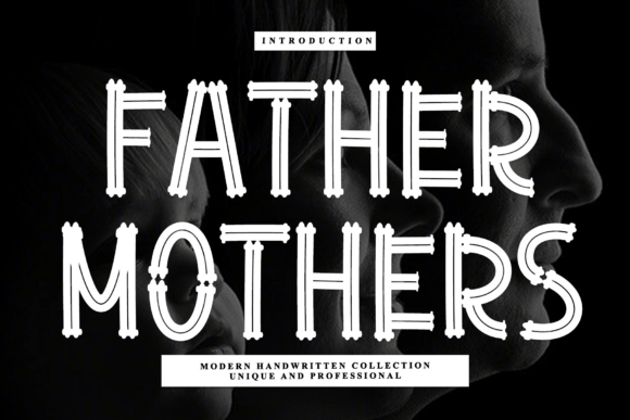 Father Mothers: Elevating Brand Identity Through Rhythmic Script Typography