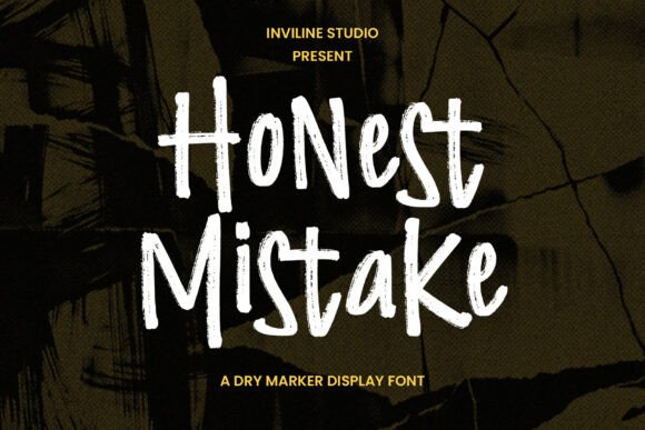 Honest Mistake: Embracing Grit and Authenticity in Type