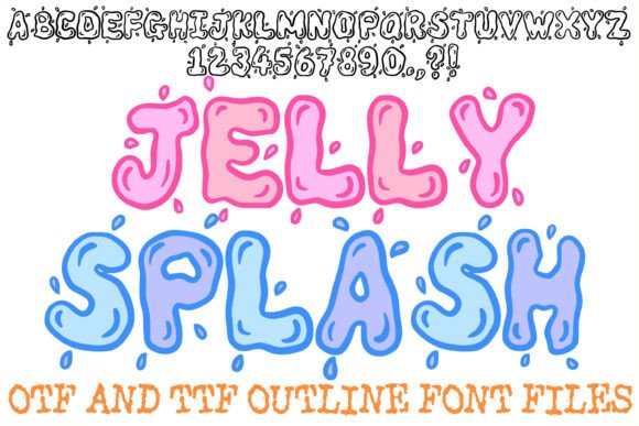Jelly Splash: A Guide to Playful Display Typography