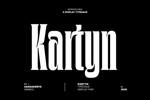 Kartyn: Elevating Design with Gothic Cinematic Typography
