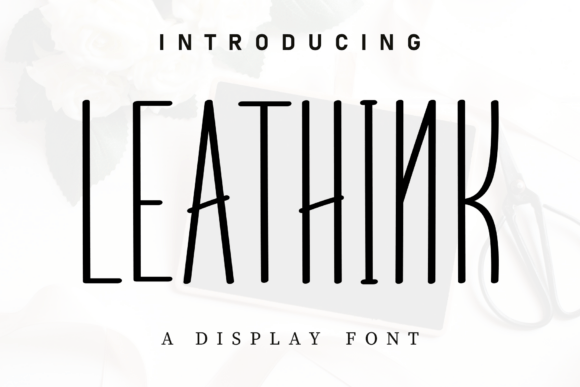 Leathink: Elevating Design with Organic Handwritten Charm