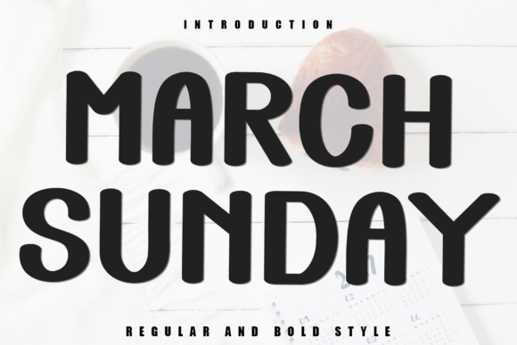March Sunday: Capturing Holiday Magic and Nostalgia in Modern Typography