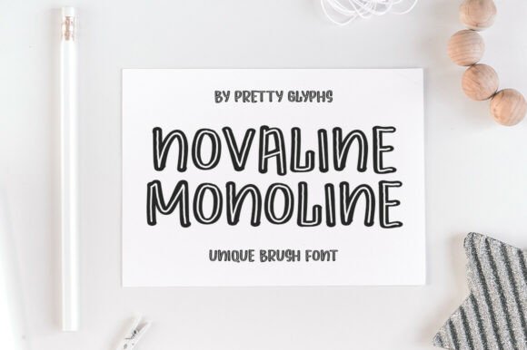 Novaline Monoline: Strategic Typography for Modern Brand Identity