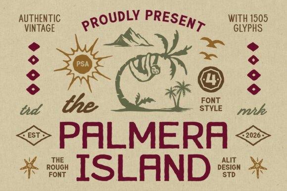 Palmera Island: Capturing the Soul of Vintage Adventure in Modern Design